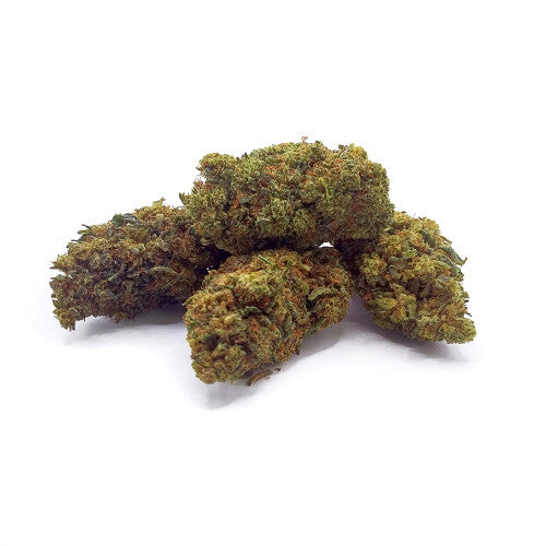 Cali Cookies THC+ fleur brute fond blanc